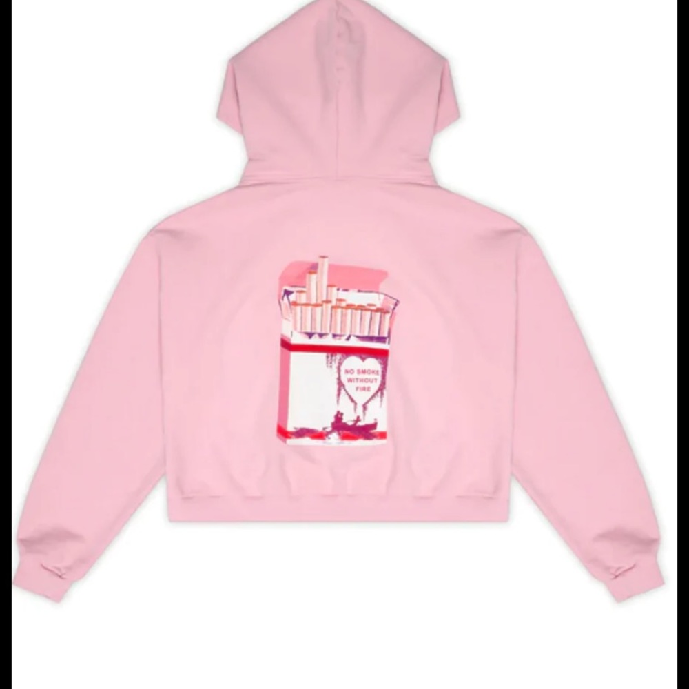BOYS LIE NO SMOKE WITHOUT FIRE HOODIE